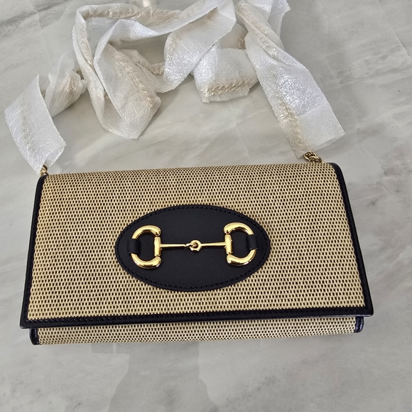 Gucci Horsebit Wallet on Chain - Picture 1 of 10